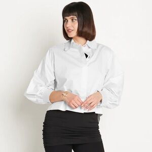 Planet COTTON PUFFY SLEEVE SHIRT
